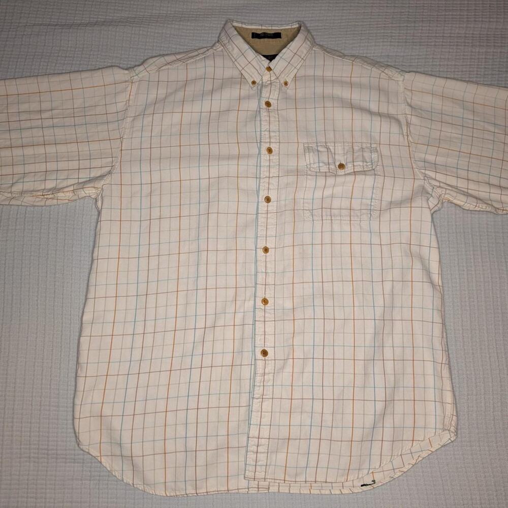 Vintage Men's Orvis Button-up Shirt - Size L